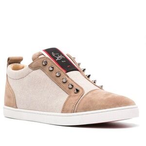 Men’s Christian Louboutin F.A.V. Fique A Vontade Slip On Sneakers RARE COLOR!